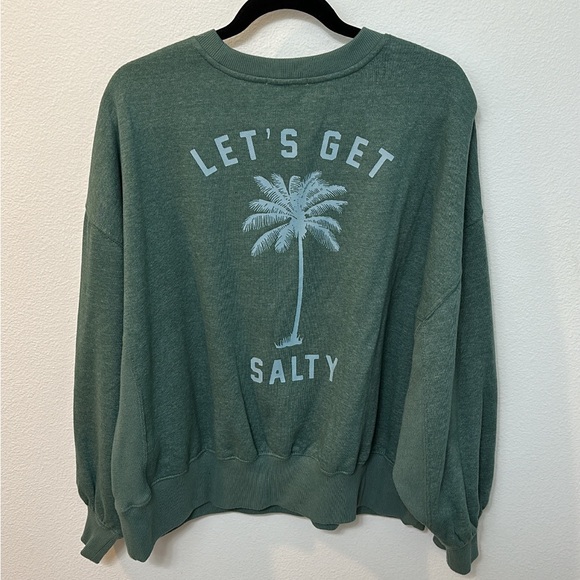 🍂SOLD🍂 Billabong x The Salty Blonde let’s get salty crew - Picture 2 of 3